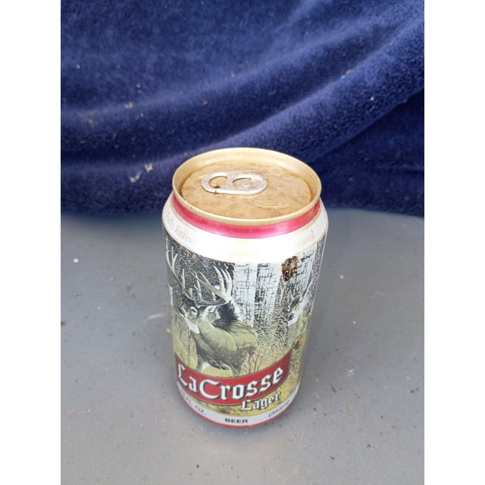 Lacrosse Lager Push Tab 12oz Aluminum Deer Hunting
